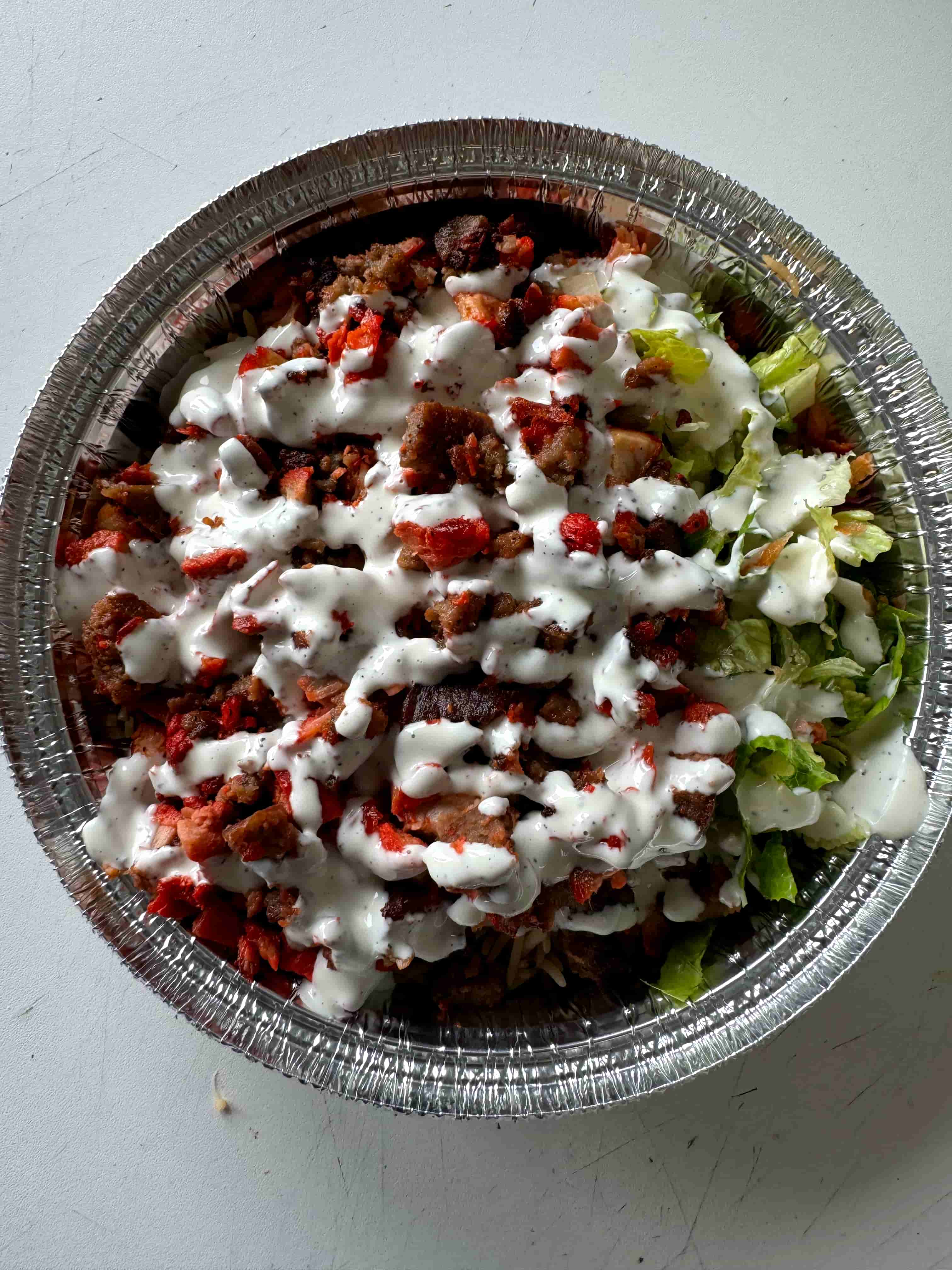 Lamb And Chicken Gyro